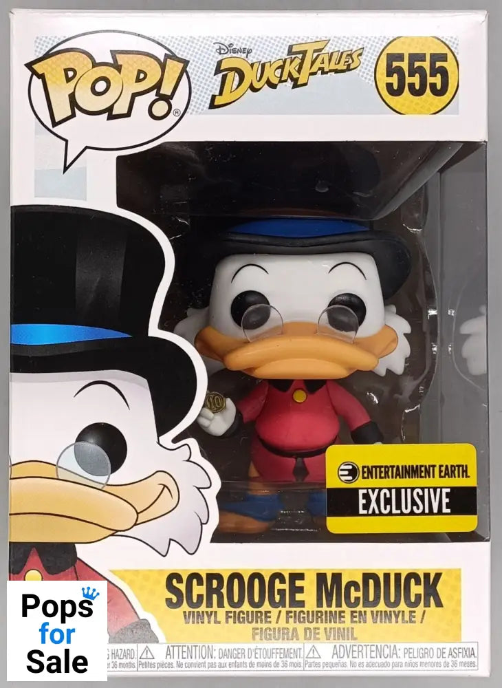 555 Scrooge McDuck (Red Coat) - Disney DuckTales Funko POP