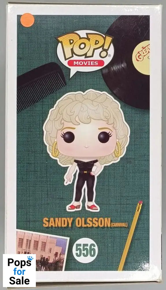 #556 Sandy Olsson (Carnival) - Grease - Box Damaged Funko POP