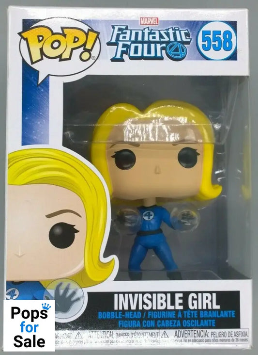 558 Invisible Girl - Marvel Fantastic Four - Funko POP