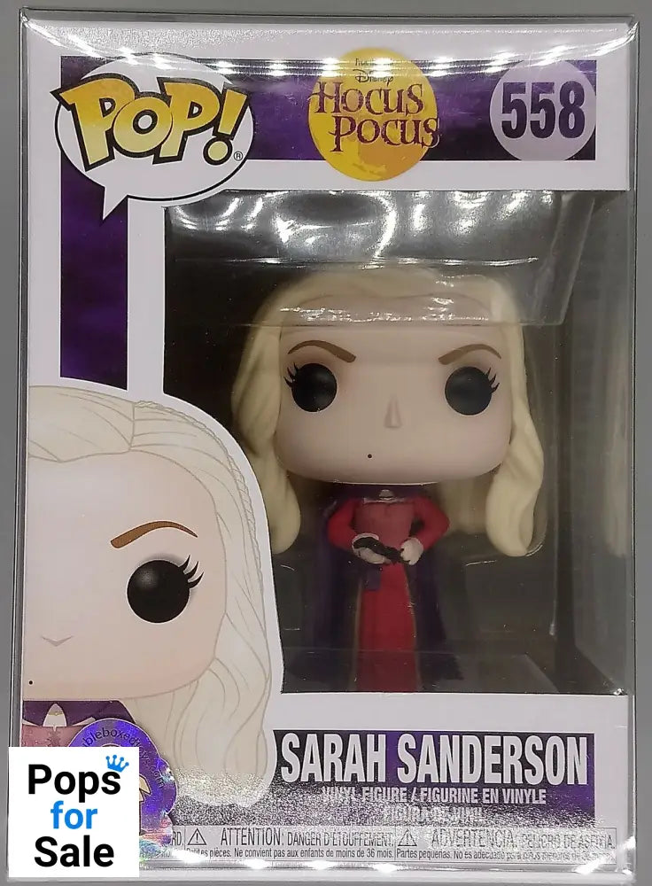 558 Sarah Sanderson (w/ Spider) Disney Hocus Pocus Funko POP