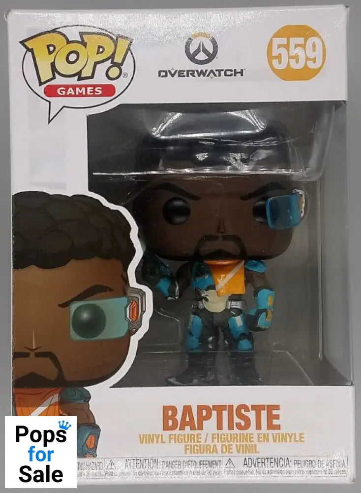 559 Baptiste - Overwatch - Box Damaged Funko POP