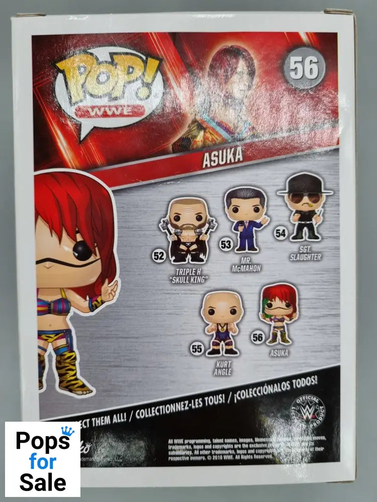 #56 Asuka - WWE - 2018 Con Funko POP