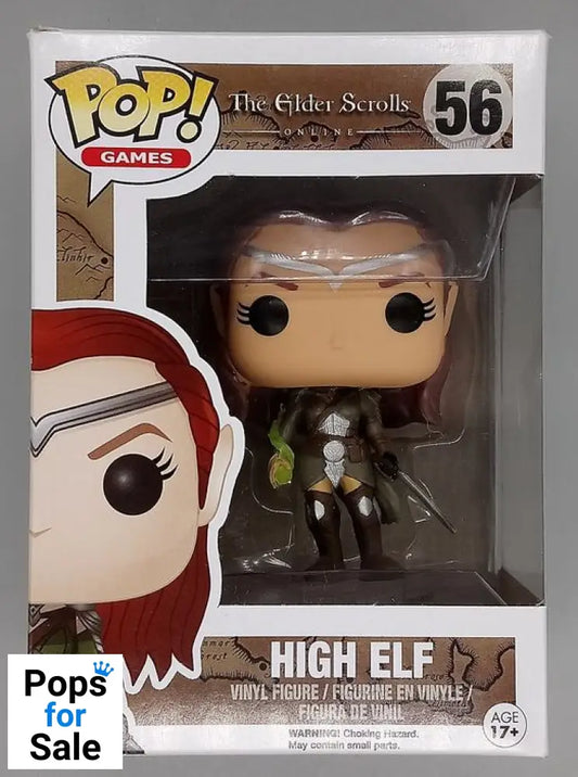 56 High Elf - The Elder Scrolls Online - Funko POP - Box Damaged