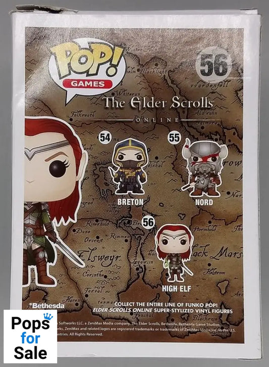 56 High Elf - The Elder Scrolls Online - Funko POP - Box Damaged