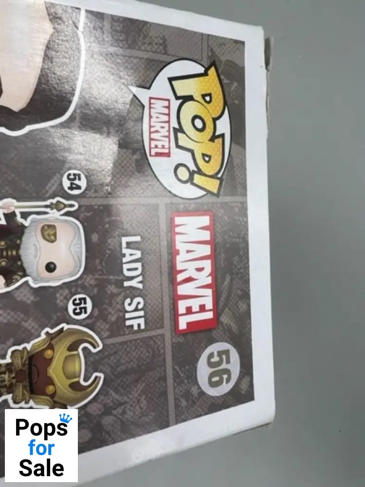 #56 Lady Sif - Marvel - Box Damaged Funko POP