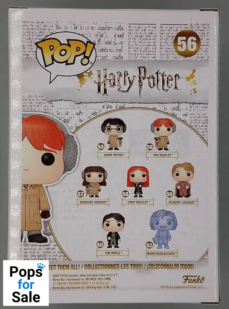 #56 Ron Weasley (Herbology) - Harry Potter Funko POP