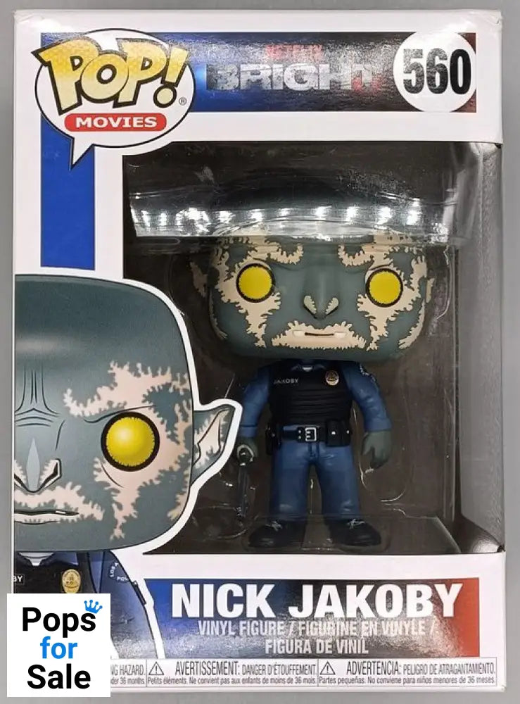 #560 Nick Jakoby - Bright - Box Damaged Funko POP