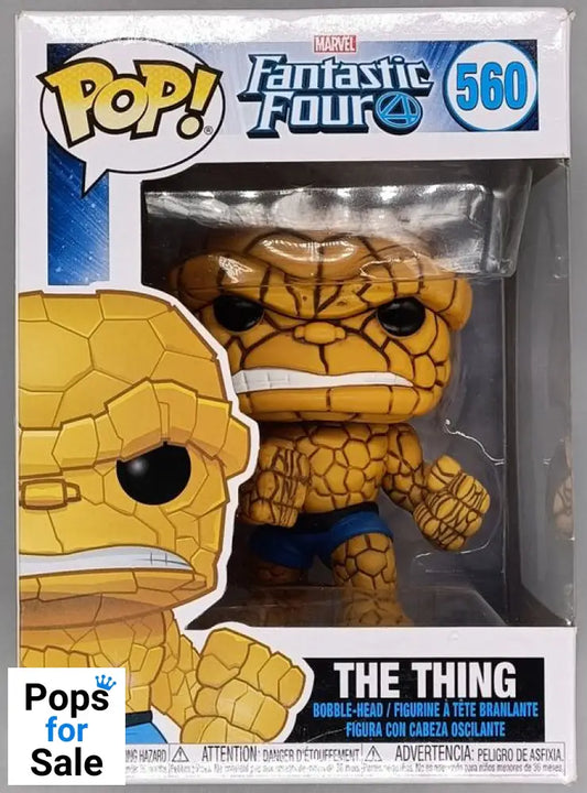 560 The Thing - Marvel Fantastic Four - Box Damaged Funko POP