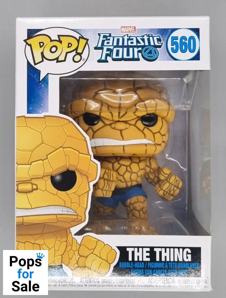 #560 The Thing - Marvel Fantastic Four Funko POP