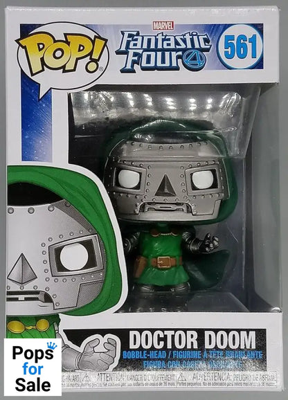 561 Doctor Doom - Marvel Fantastic Four - Box Damaged Funko POP