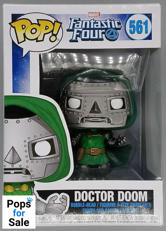 561 Doctor Doom - Marvel Fantastic Four - Box Damaged Funko POP
