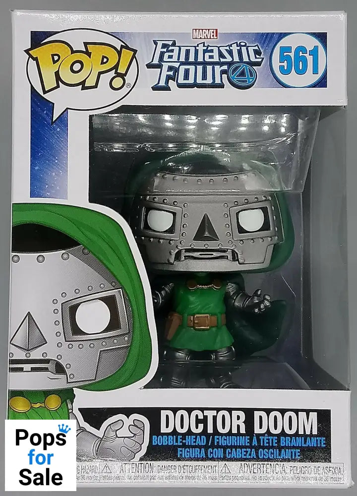 #561 Doctor Doom - Marvel Fantastic Four Funko POP