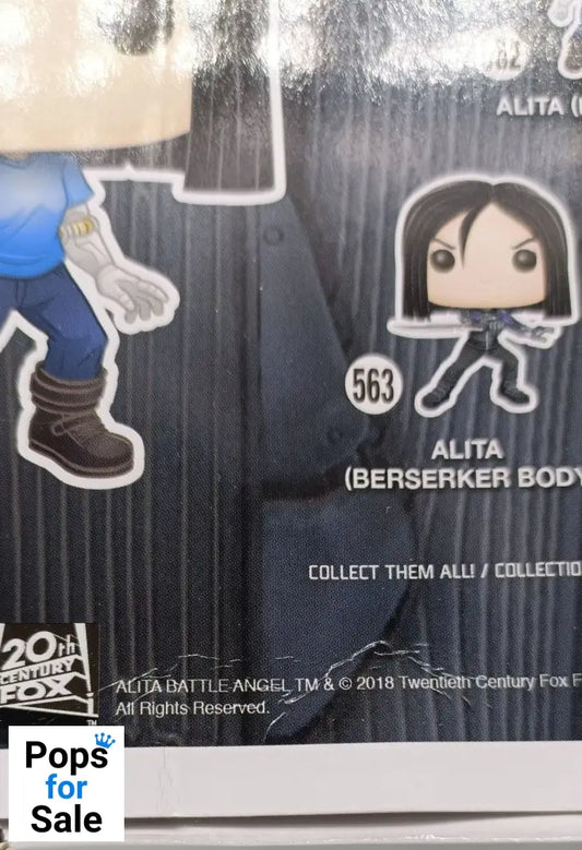 562 Alita (Doll Body) - Alita Battle Angel - Funko POP - Box Damaged