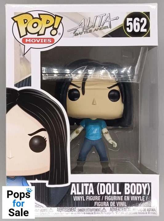 562 Alita (Doll Body) - Alita Battle Angel - Funko POP - Box Damaged