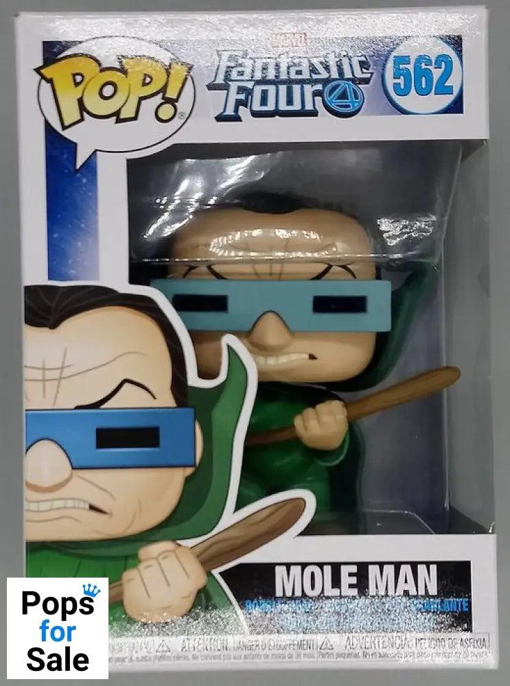 562 Mole Man - Marvel Fantastic Four Funko POP