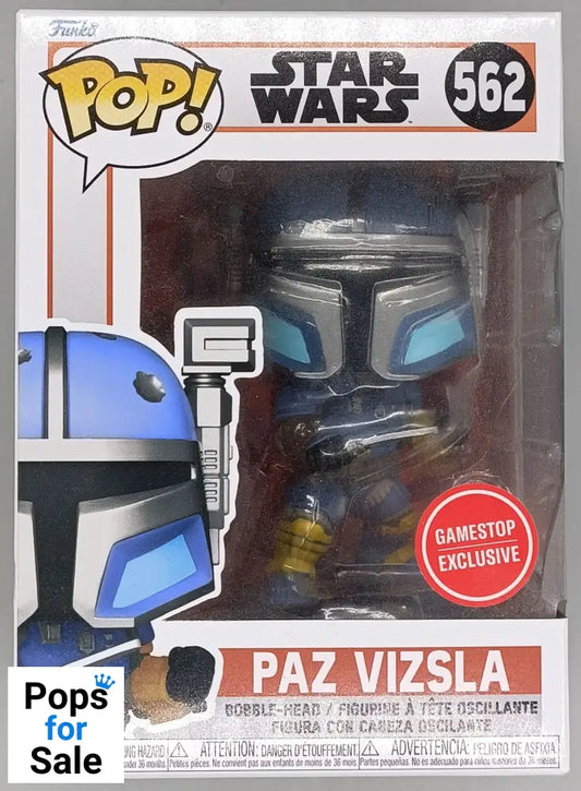 562 Paz Vizsla - Star Wars The Mandalorian - Funko POP - Box Damaged