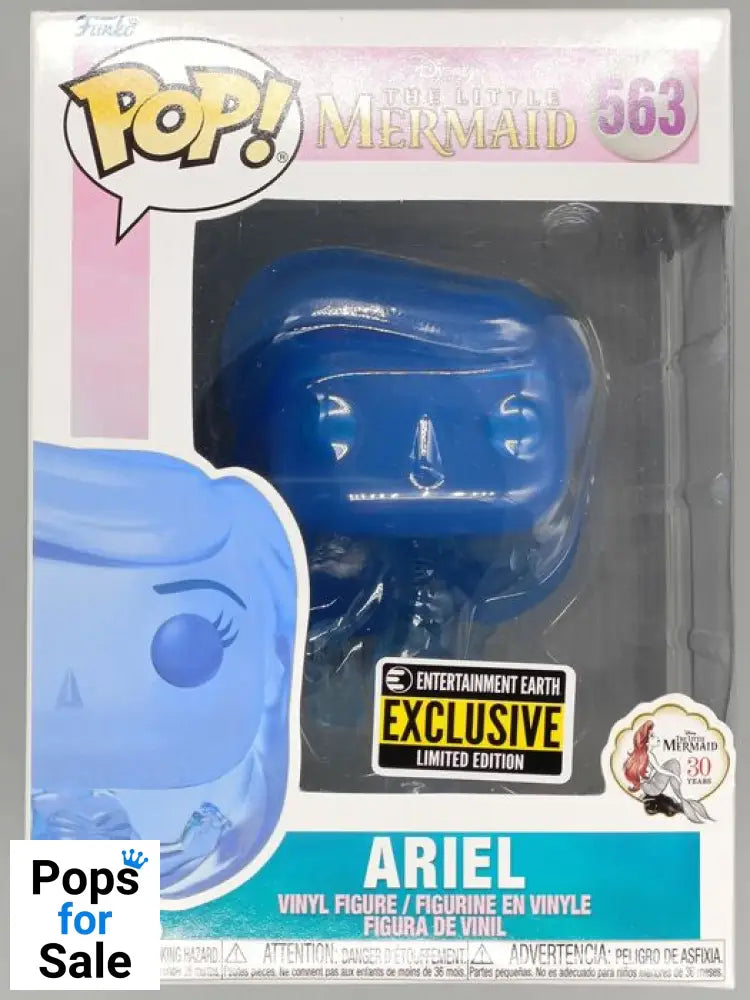 563 Ariel (Bag Translucent Blue) Disney The Little Mermaid Funko POP