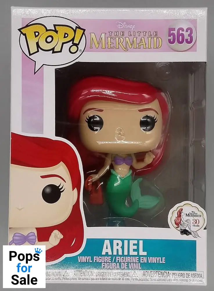 #563 Ariel (w/ Bag) - Disney The Little Mermaid Funko POP