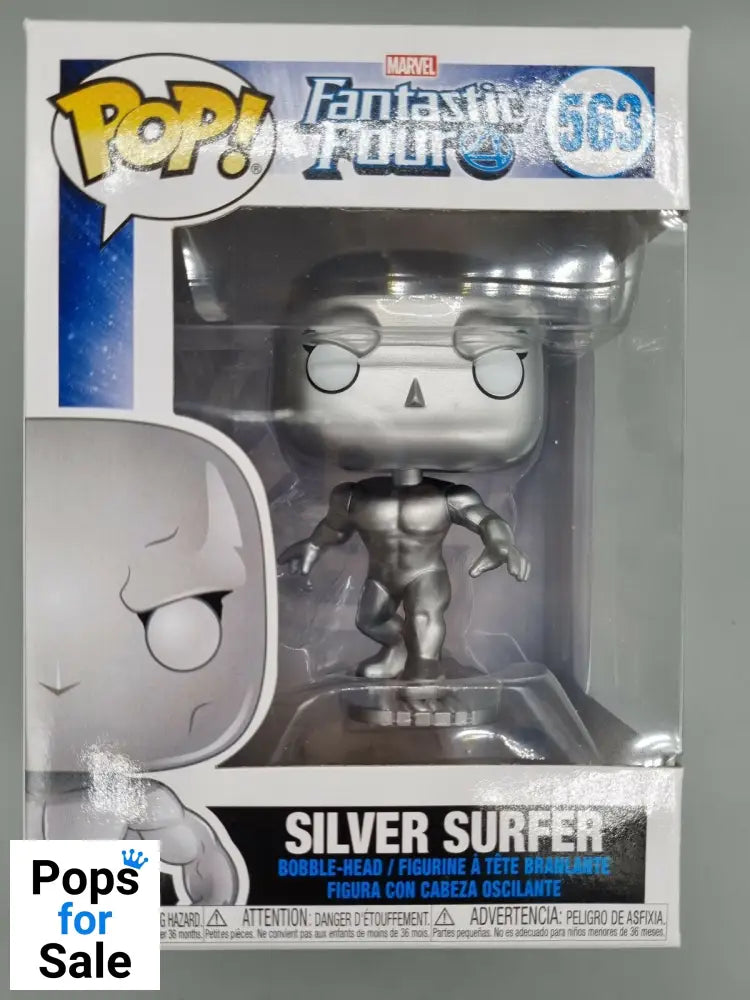 #563 Silver Surfer - Marvel Fantastic Four Funko POP