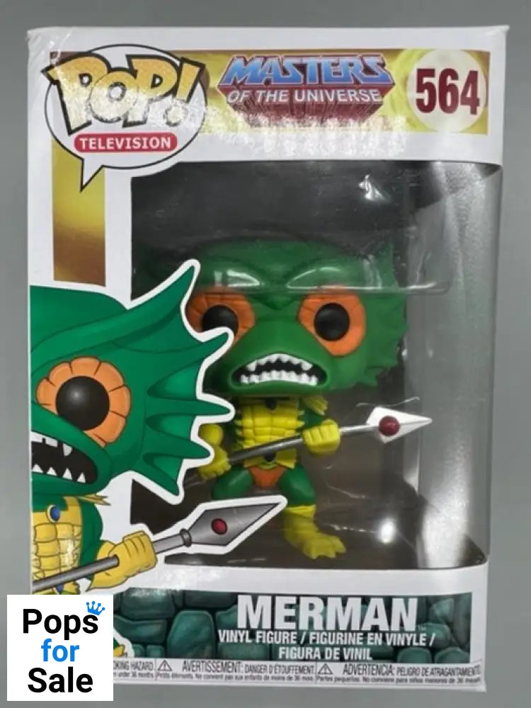 #564 Merman - Masters of the Universe - Box Damaged Funko POP