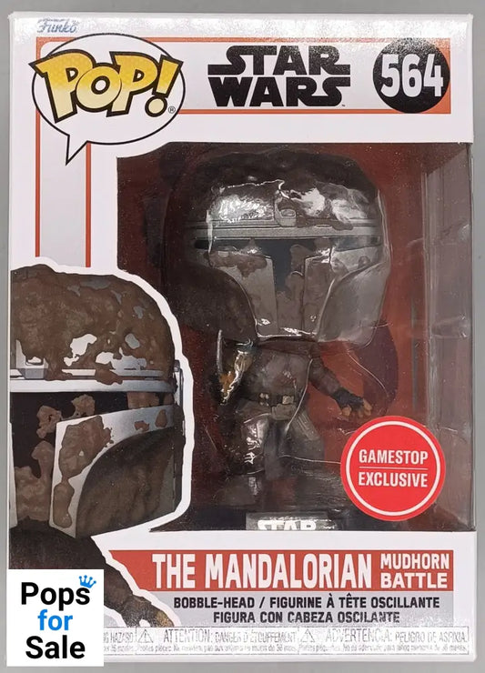 564 The Mandalorian (Mudhorn Battle) - Star Wars Funko POP
