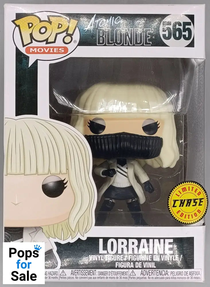 565 Lorraine (Masked) - Chase - Atomic Blond - Funko POP - Box Damaged