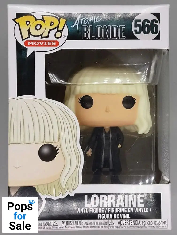 566 Lorraine (Black Jacket) - Atomic Blonde Funko POP