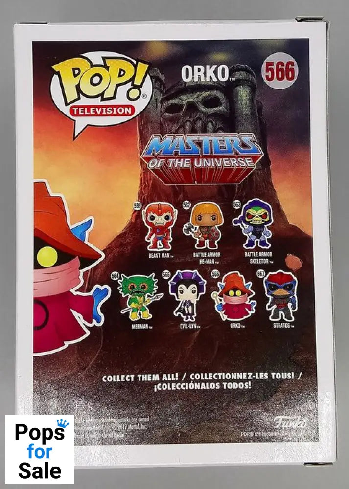 #566 Orko - Masters of the Universe - Box Damaged Funko POP