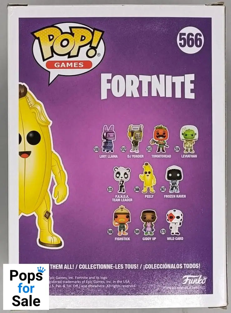 566 Peely - Fortnite - Funko POP - Box Damaged