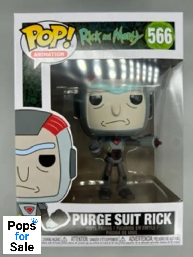 566 Purge Suit Rick - Rick and Morty Funko POP