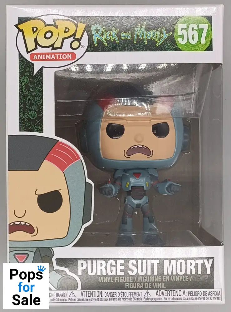 567 Purge Suit Morty - Rick and Morty Funko POP