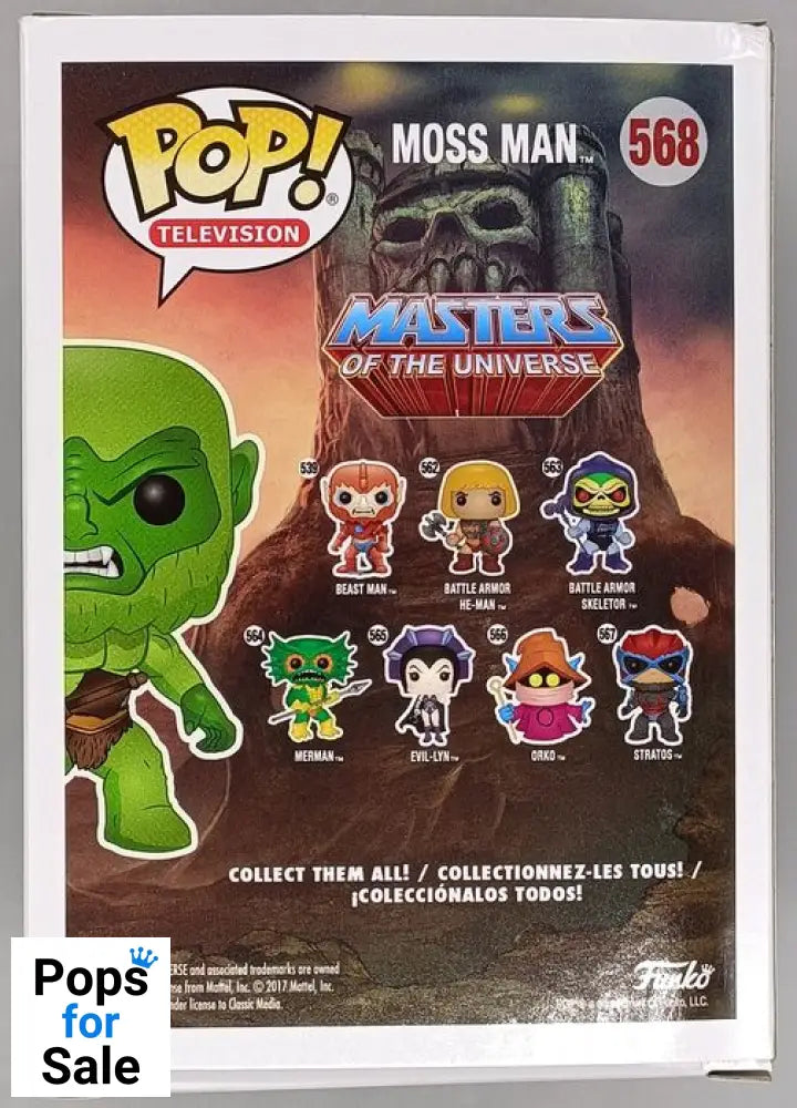 #568 Moss Man - Flocked - Masters of the Universe Funko POP