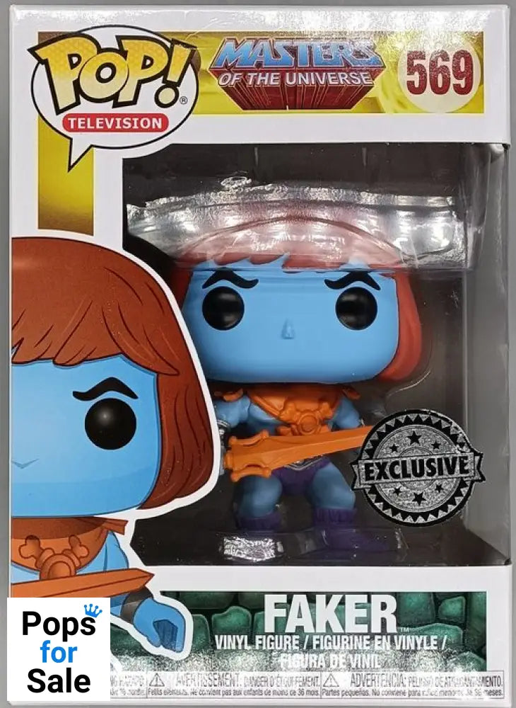 #569 Faker - Masters Of The Universe Funko POP