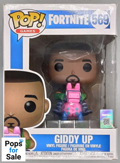 #569 Giddy Up - Fortnite - Box Damaged Funko POP