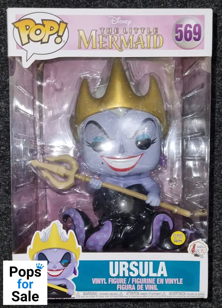 569 Ursula - 10 Inch Glow - Disney The Little Mermaid Funko POP