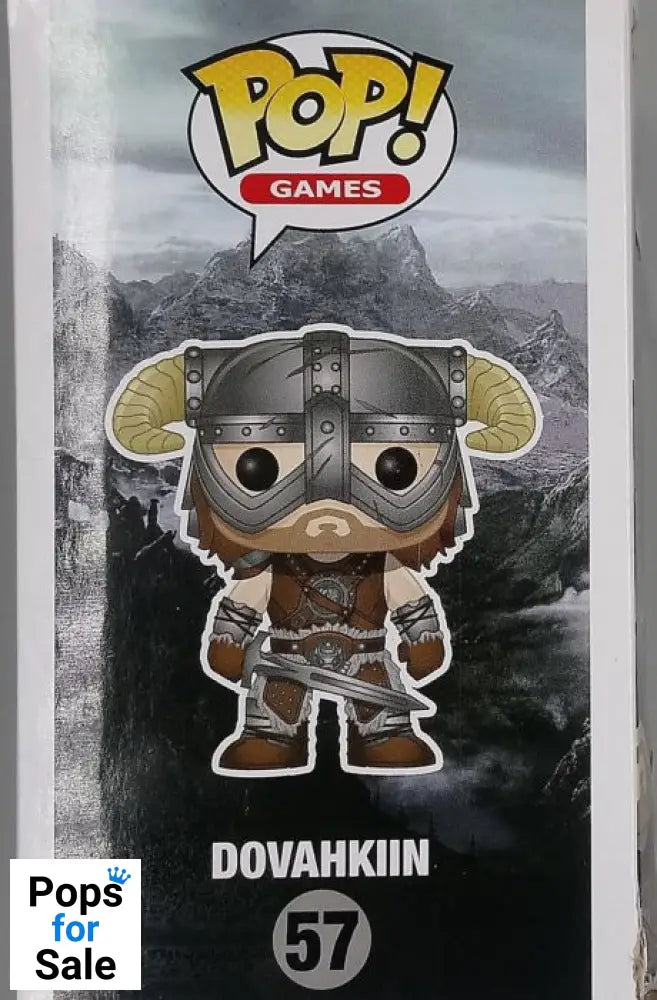 57 Dovahkiin - The Elder Scrolls Skyrim - Funko POP - Box Damaged