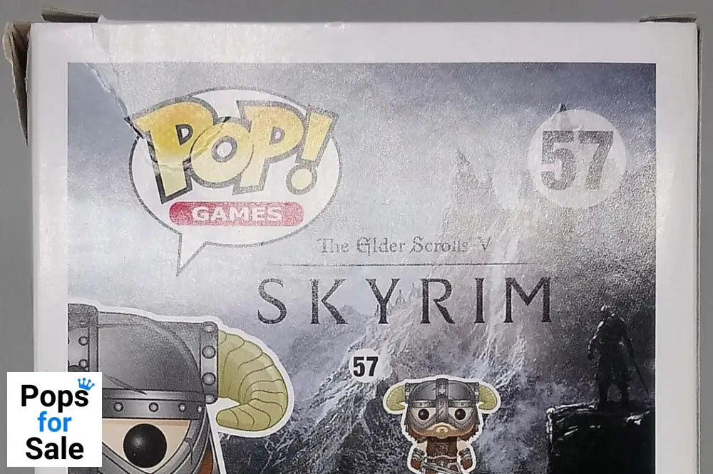 57 Dovahkiin - The Elder Scrolls Skyrim - Funko POP - Box Damaged