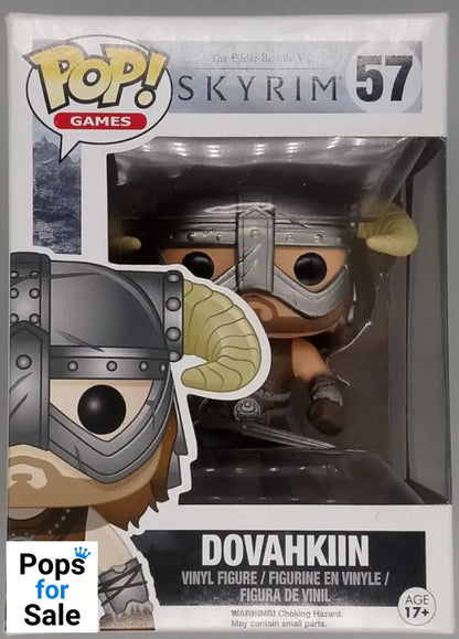 57 Dovahkiin - The Elder Scrolls Skyrim - Funko POP - Box Damaged