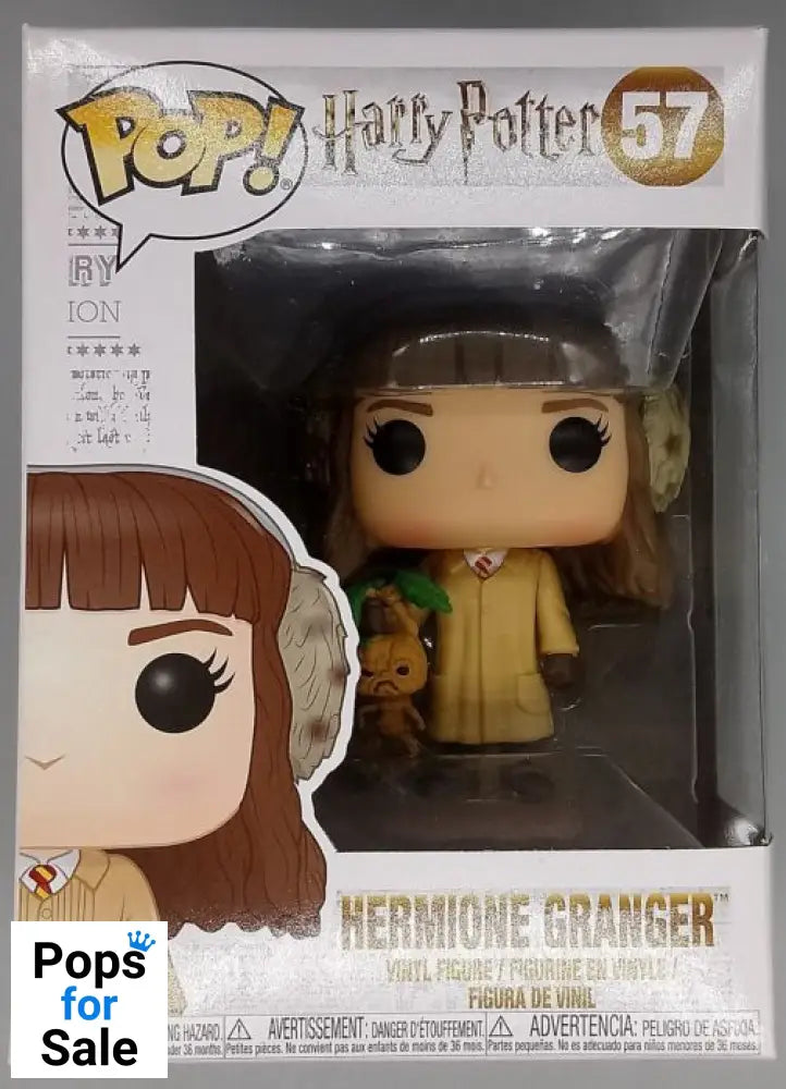 #57 Hermione Granger (Herbology) - Harry Potter Box Damaged Funko POP