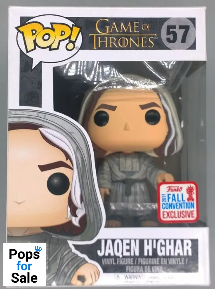 #57 Jaqen H'ghar - Game of Thrones - 2017 Con Funko POP