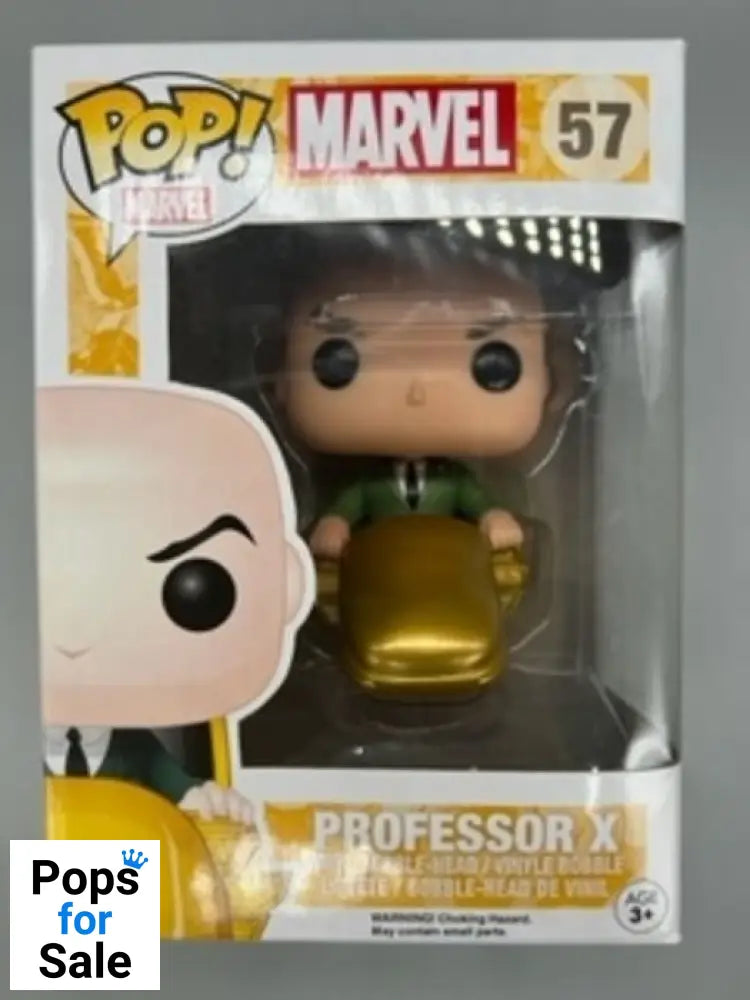 57 Professor X - Marvel X-Men - Box Damaged Funko POP