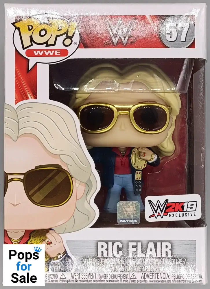 #57 Ric Flair (Wooooo!) - WWE - 30000pc LE Funko POP