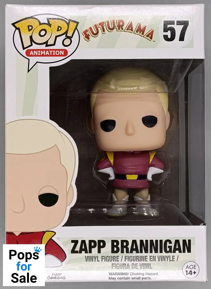 57 Zapp Brannigan - Futurama Funko POP