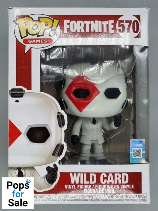 #570 Wild Card - Fortnite - Box Damaged Funko POP