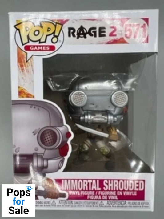 #571 Immortal Shrouded - Rage 2 - Funko POP - Box Damaged