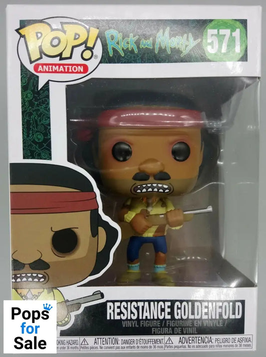 571 Resistance Goldenfold - Rick and Morty Funko POP