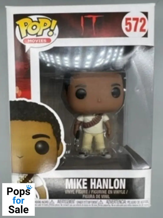 572 Mike Hanlon - Horror - IT (2017) - Box Damaged Funko POP