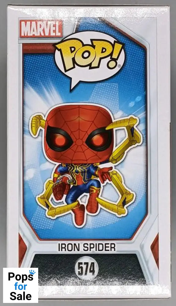 #574 Iron Spider (w/ Gauntlet) Marvel Avengers Endgame Funko POP