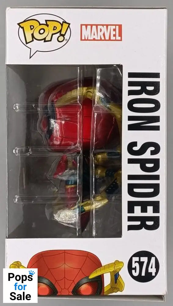 #574 Iron Spider (w/ Gauntlet) Marvel Avengers Endgame Funko POP