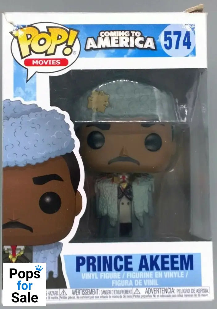 574 Prince Akeem - Coming to America - Funko POP - Box Damaged